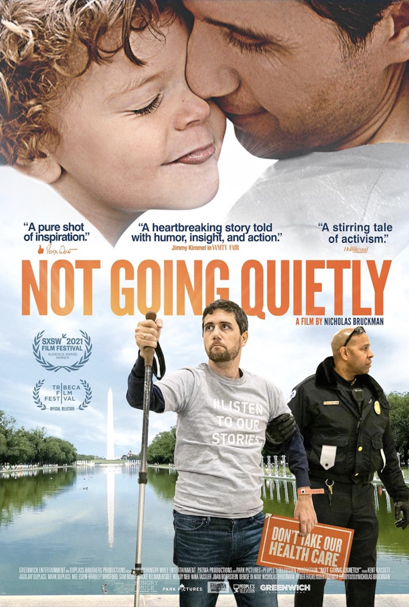 Poster: Not Going Quietly (2021)